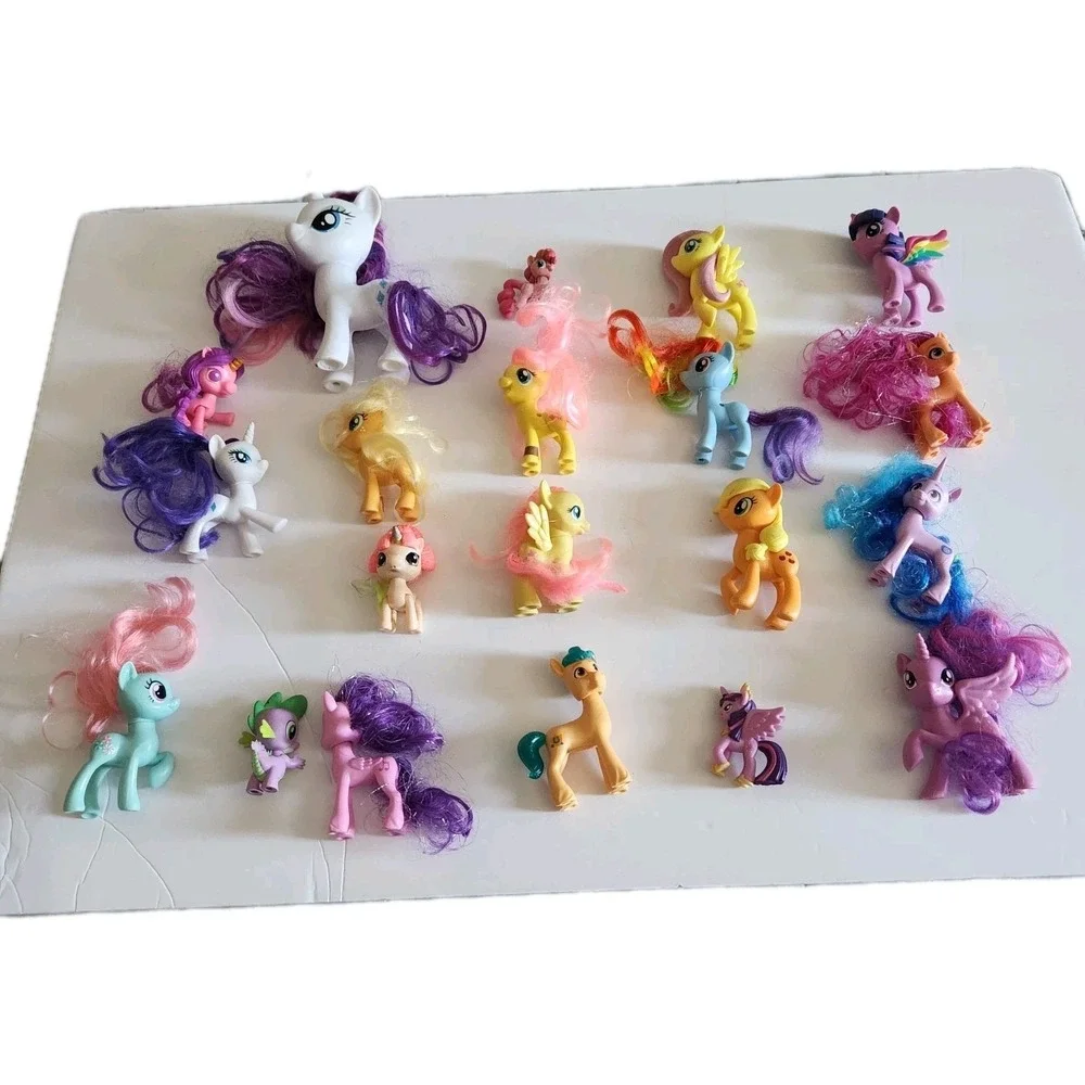 My Little Pony Figure Lot‎ of 20 Assorted Sizes And Generations